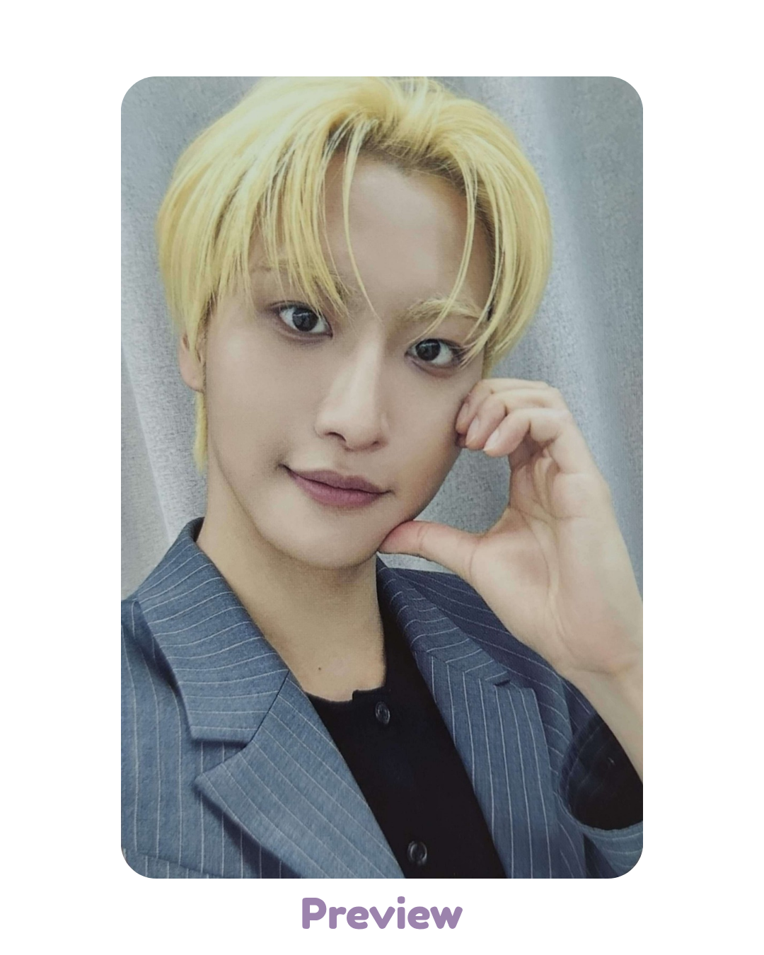 Seonghwa Whosfan 1.0 Cheek Heart ver. POB Golden Hour part 5 ATEEZ