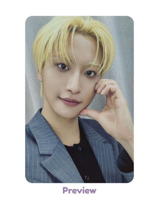 Seonghwa Whosfan 1.0 Cheek Heart ver. POB Golden Hour part 5 ATEEZ