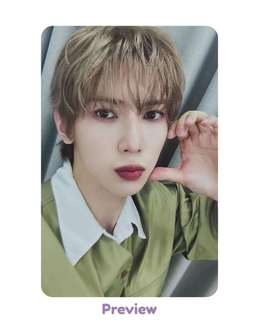 Yeosang Whosfan 1.0 Cheek Heart ver. POB Golden Hour part 5 ATEEZ