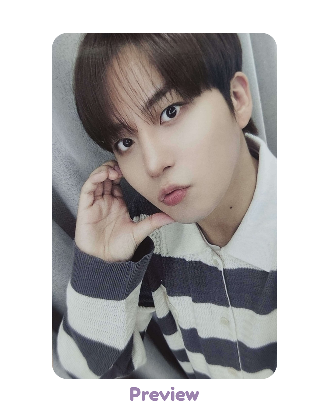 Jongho Whosfan 1.0 Cheek Heart ver. POB Golden Hour part 5 ATEEZ