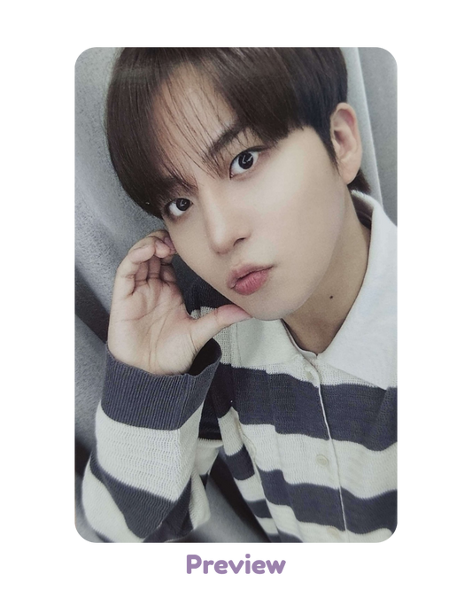 Jongho Whosfan 1.0 Cheek Heart ver. POB Golden Hour part 5 ATEEZ