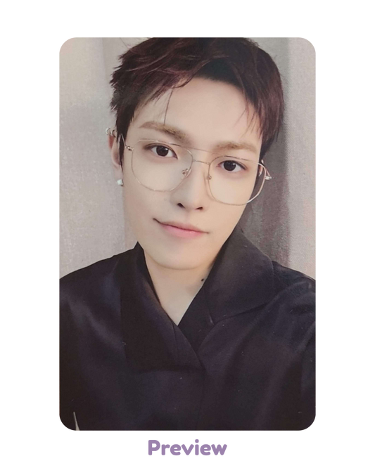 Hongjoong Fanmeeting Trading Card ver. 1 merch Atiny's Voyage: Tiny Mystery ATEEZ