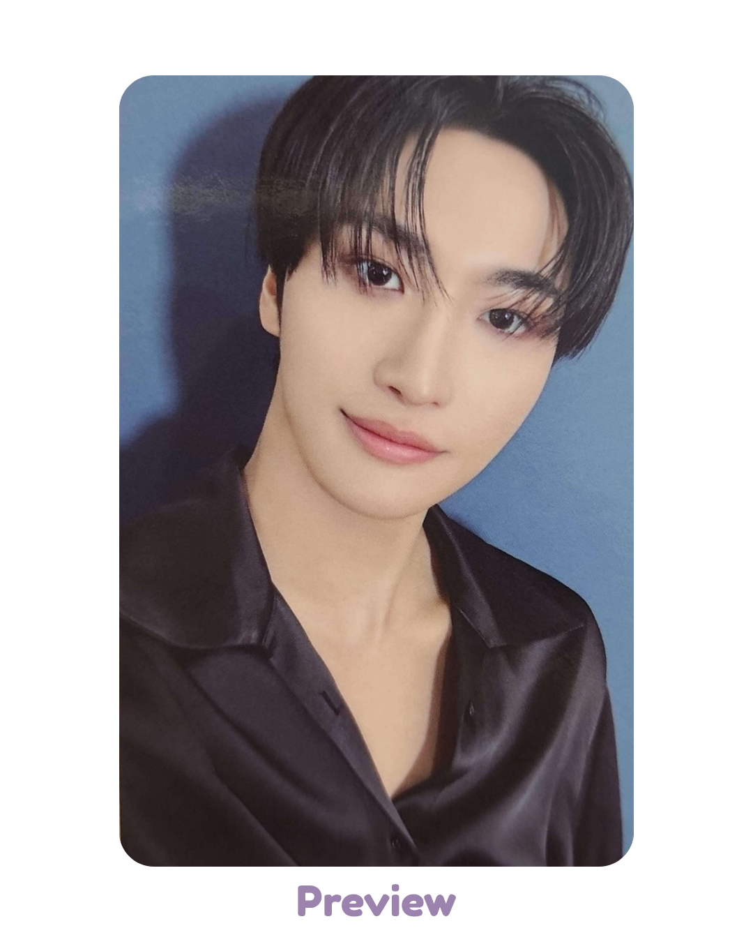 Seonghwa Fanmeeting Trading Card ver. 1 merch Atiny's Voyage: Tiny Mystery ATEEZ