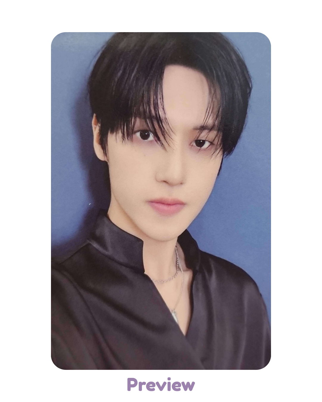 Wooyoung Fanmeeting Trading Card ver. 1 merch Atiny's Voyage: Tiny Mystery ATEEZ