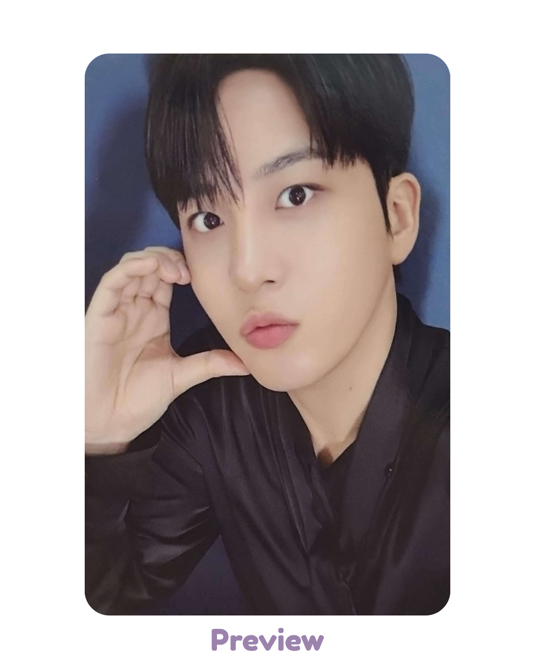 Jongho Fanmeeting Trading Card ver. 1 merch Atiny's Voyage: Tiny Mystery ATEEZ