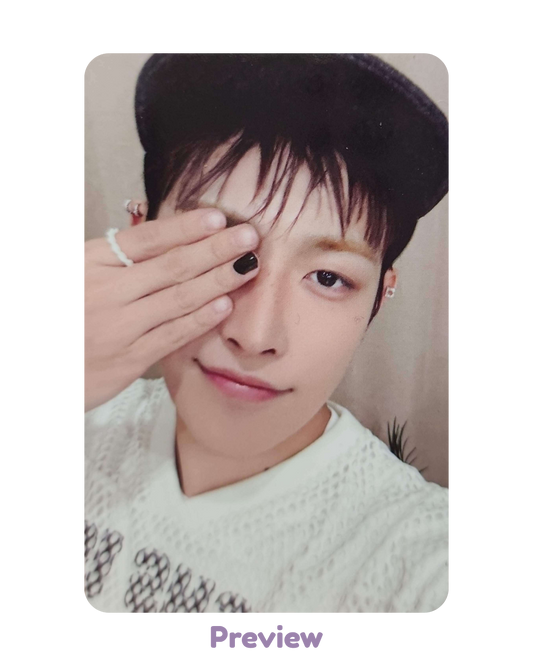 Hongjoong Fanmeeting Trading Card ver. 2 merch Atiny's Voyage: Tiny Mystery ATEEZ