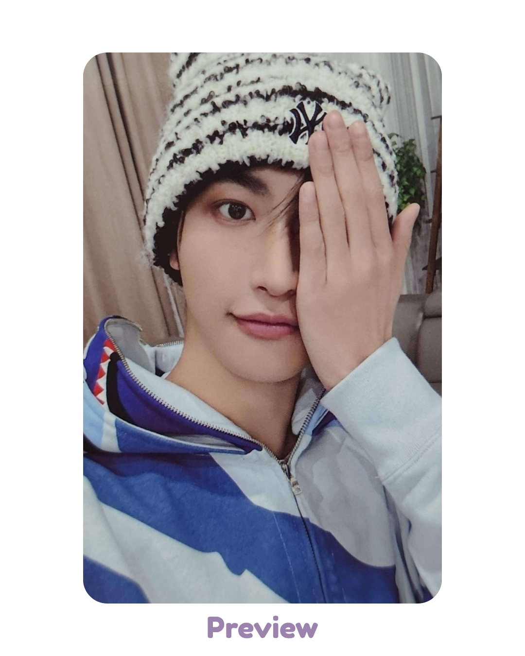 Seonghwa Fanmeeting Trading Card ver. 2 merch Atiny's Voyage: Tiny Mystery ATEEZ