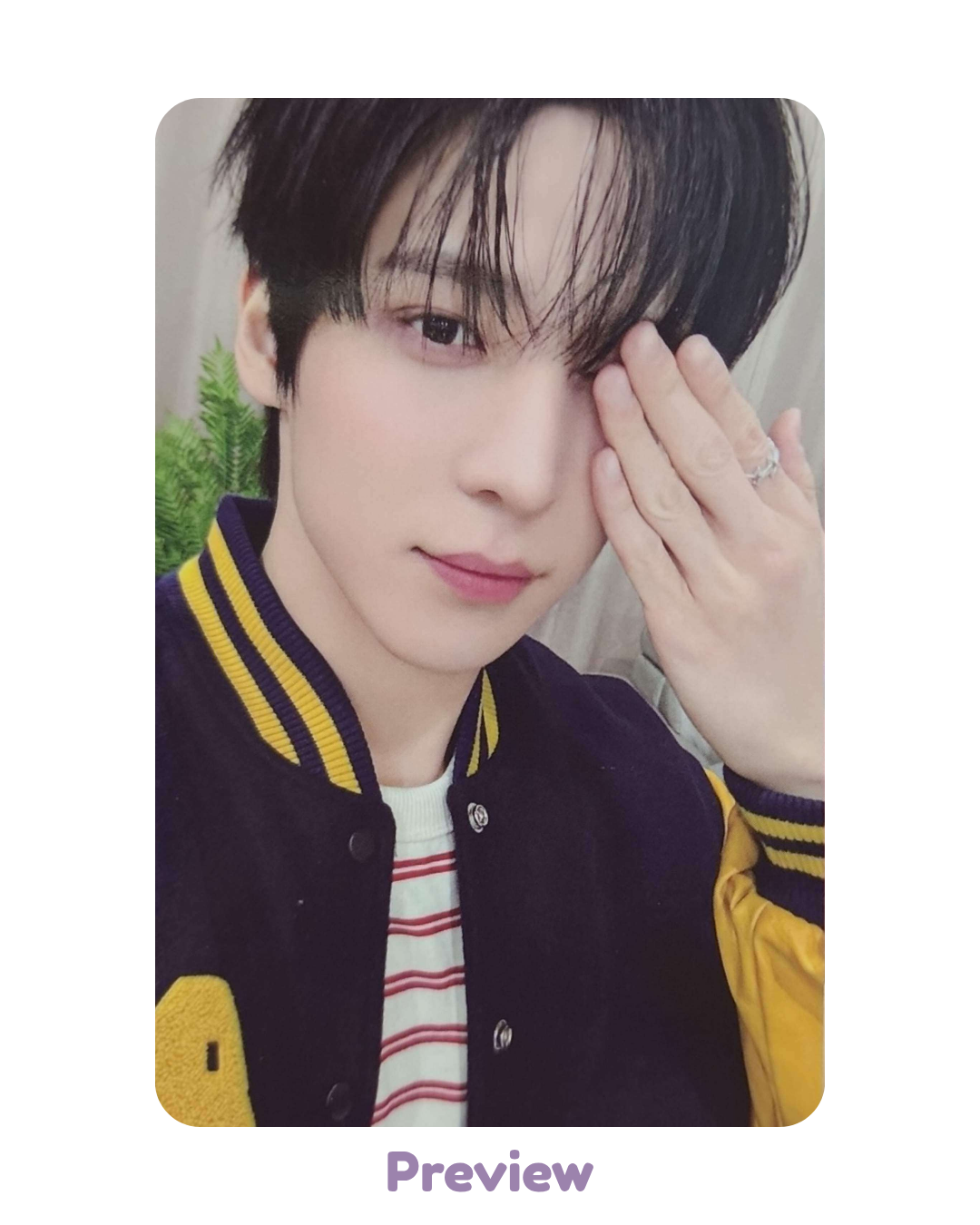 Yunho Fanmeeting Trading Card ver. 2 merch Atiny's Voyage: Tiny Mystery ATEEZ