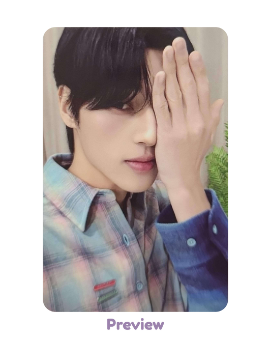 Wooyoung Fanmeeting Trading Card ver. 2 merch Atiny's Voyage: Tiny Mystery ATEEZ
