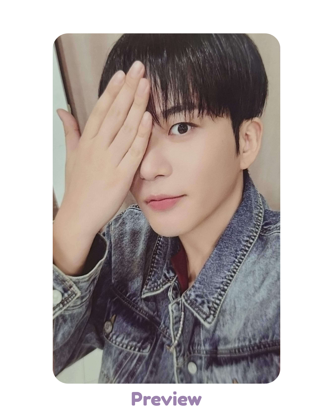 Jongho Fanmeeting Trading Card ver. 2 merch Atiny's Voyage: Tiny Mystery ATEEZ