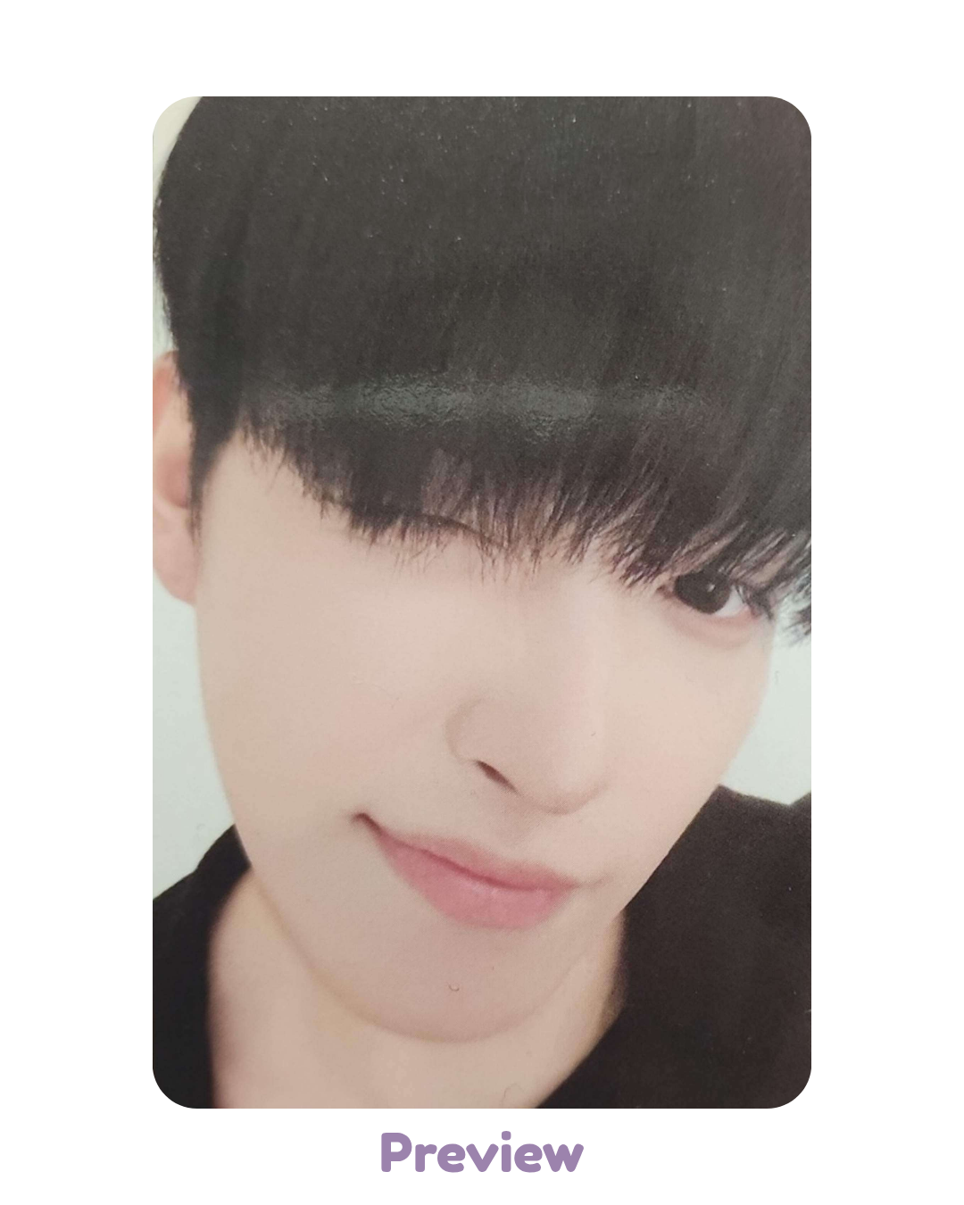 Hongjoong Fanmeeting Trading Card ver. 3 merch Atiny's Voyage: Tiny Mystery ATEEZ