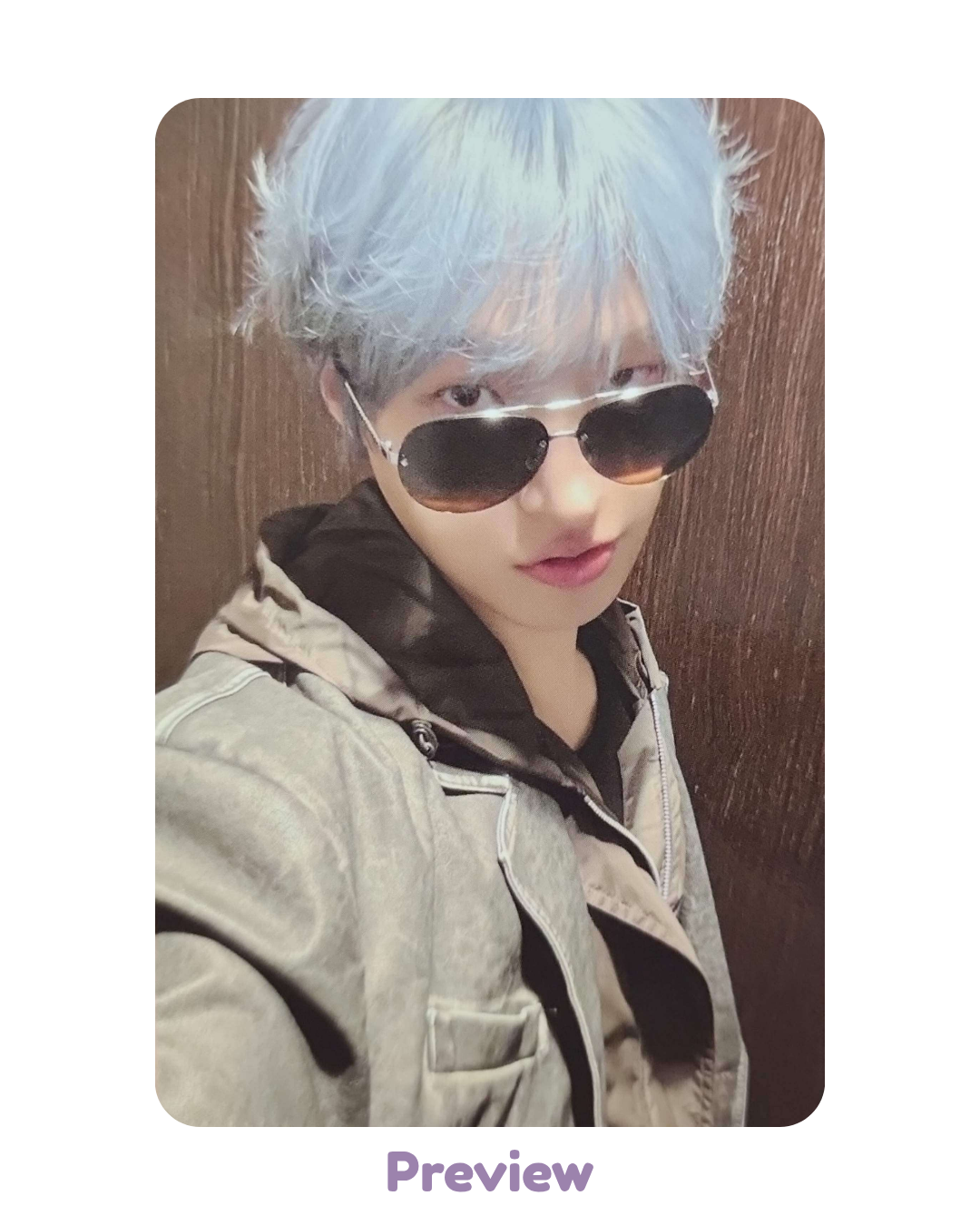 Mingi Fanmeeting Trading Card ver. 3 merch Atiny's Voyage: Tiny Mystery ATEEZ