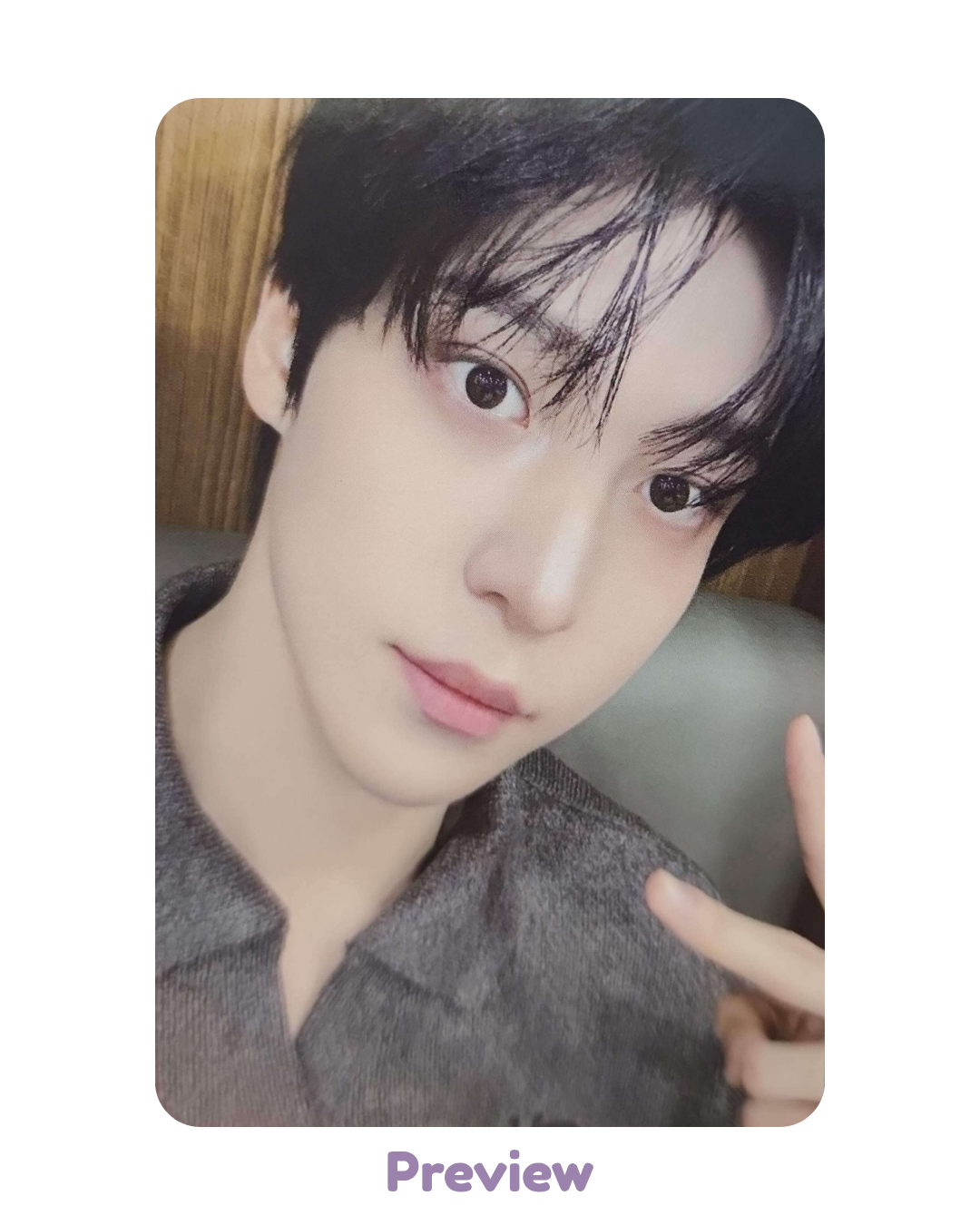 Yunho Fanmeeting Trading Card ver. 4 merch Atiny's Voyage: Tiny Mystery ATEEZ