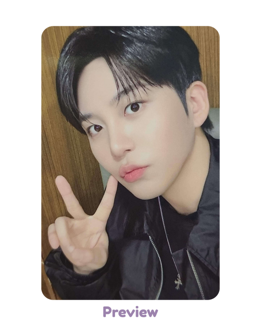 Jongho Fanmeeting Trading Card ver. 4 merch Atiny's Voyage: Tiny Mystery ATEEZ