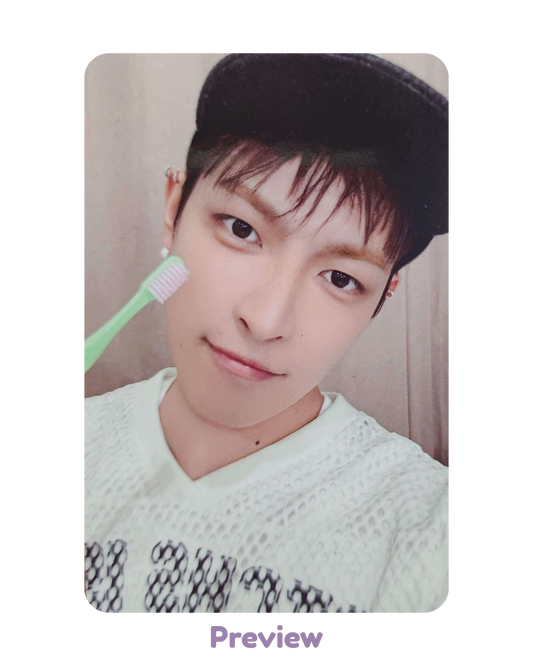 Hongjoong Fanmeeting Trading Card ver. 5 merch Atiny's Voyage: Tiny Mystery ATEEZ