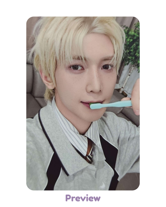 Yeosang Fanmeeting Trading Card ver. 5 merch Atiny's Voyage: Tiny Mystery ATEEZ