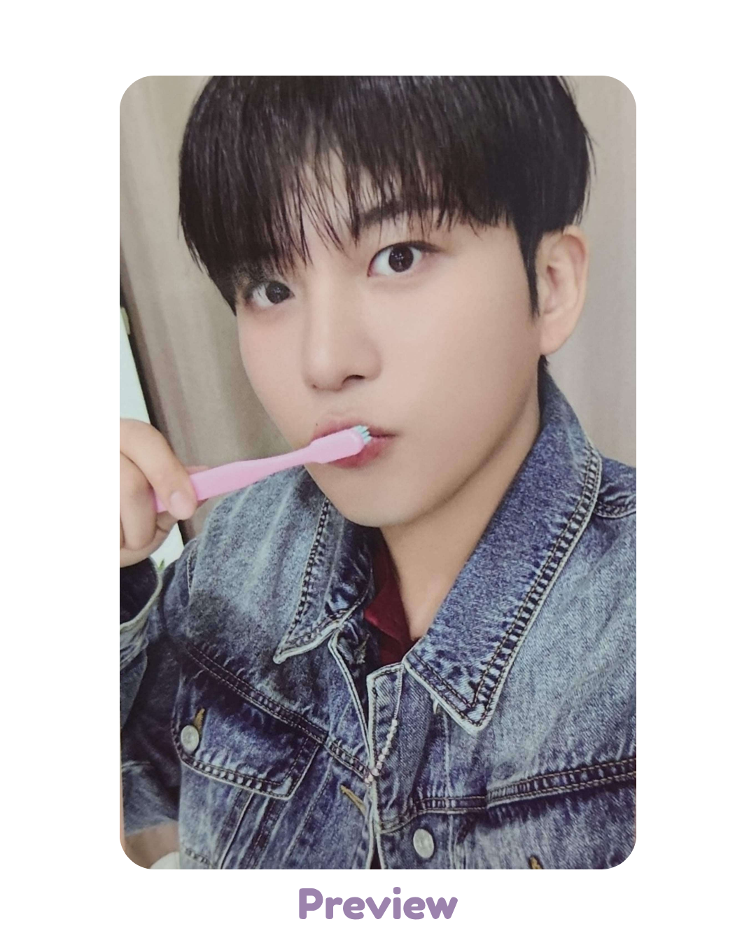 Jongho Fanmeeting Trading Card ver. 5 merch Atiny's Voyage: Tiny Mystery ATEEZ