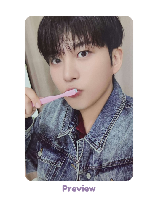Jongho Fanmeeting Trading Card ver. 5 merch Atiny's Voyage: Tiny Mystery ATEEZ