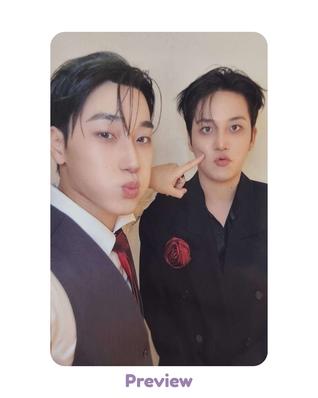 San Jongho Soundwave 1.4 Who is Prettier? ver. unit POB Golden Hour part 5 ATEEZ