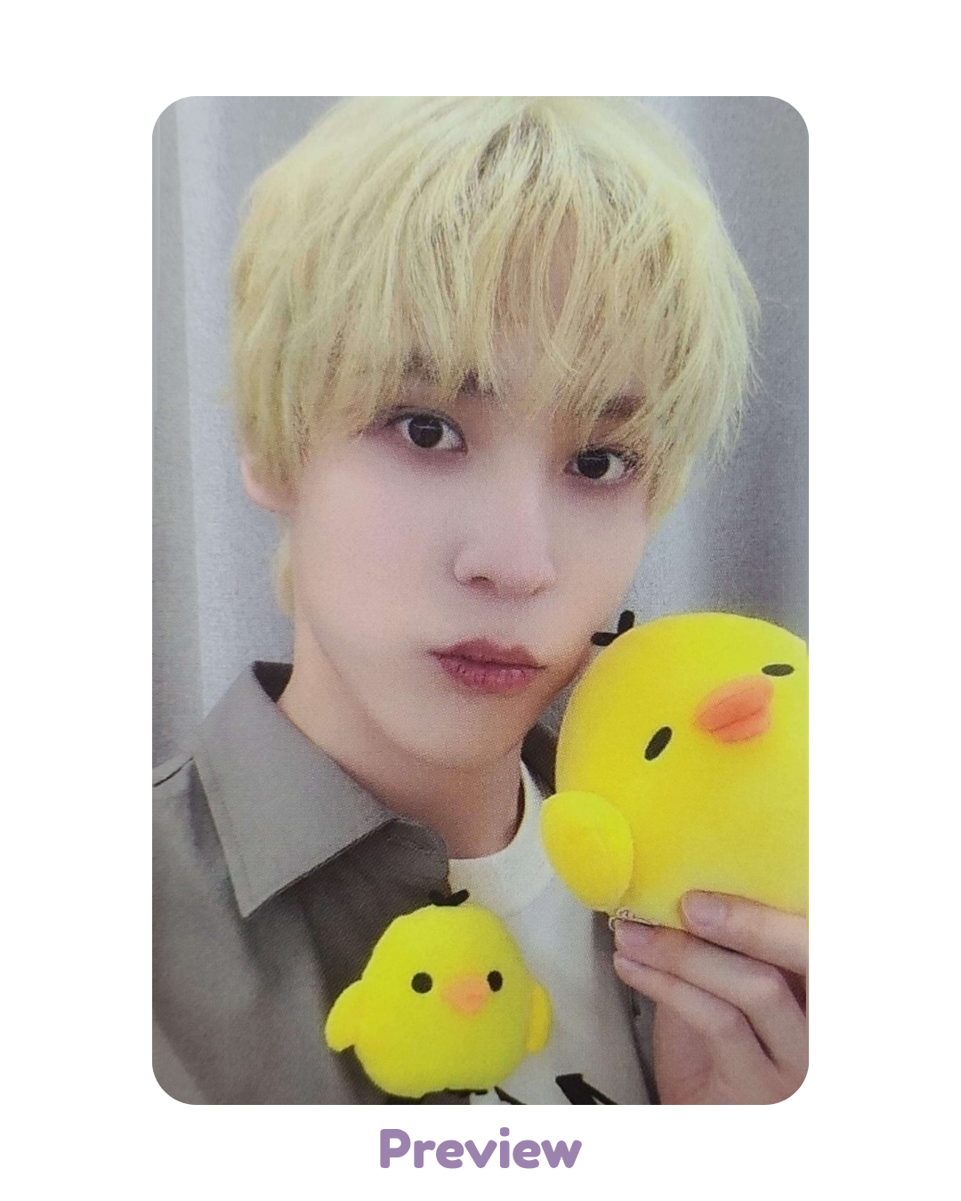 Yunho Hellolive 2.0 Kiiroiteez ver. Fansign Benefit Golden Hour part 5 ATEEZ