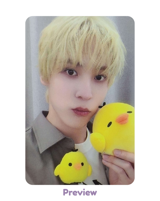 Yunho Hellolive 2.0 Kiiroiteez ver. Fansign Benefit Golden Hour part 5 ATEEZ
