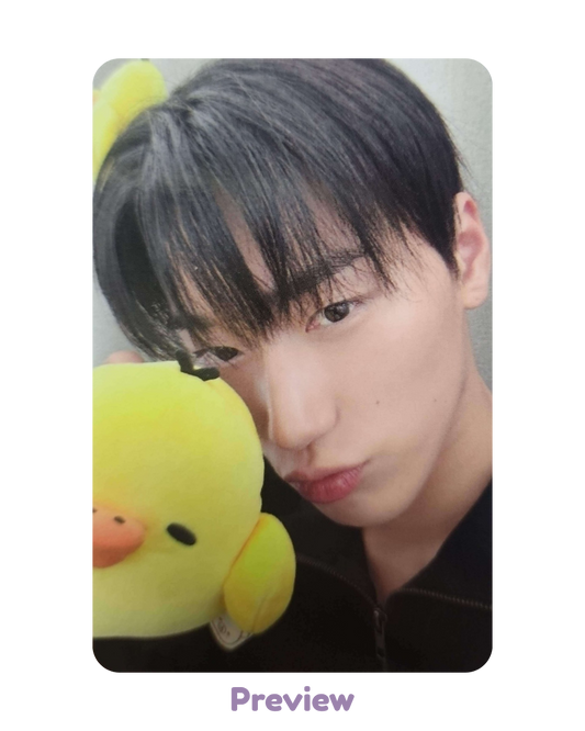 San Hellolive 2.0 Kiiroiteez ver. Fansign Benefit Golden Hour part 5 ATEEZ