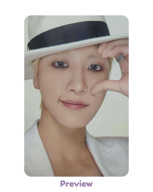 Seonghwa Muvve 1.0 Half Heart ver. POB Pink LP Golden Hour part 5 ATEEZ