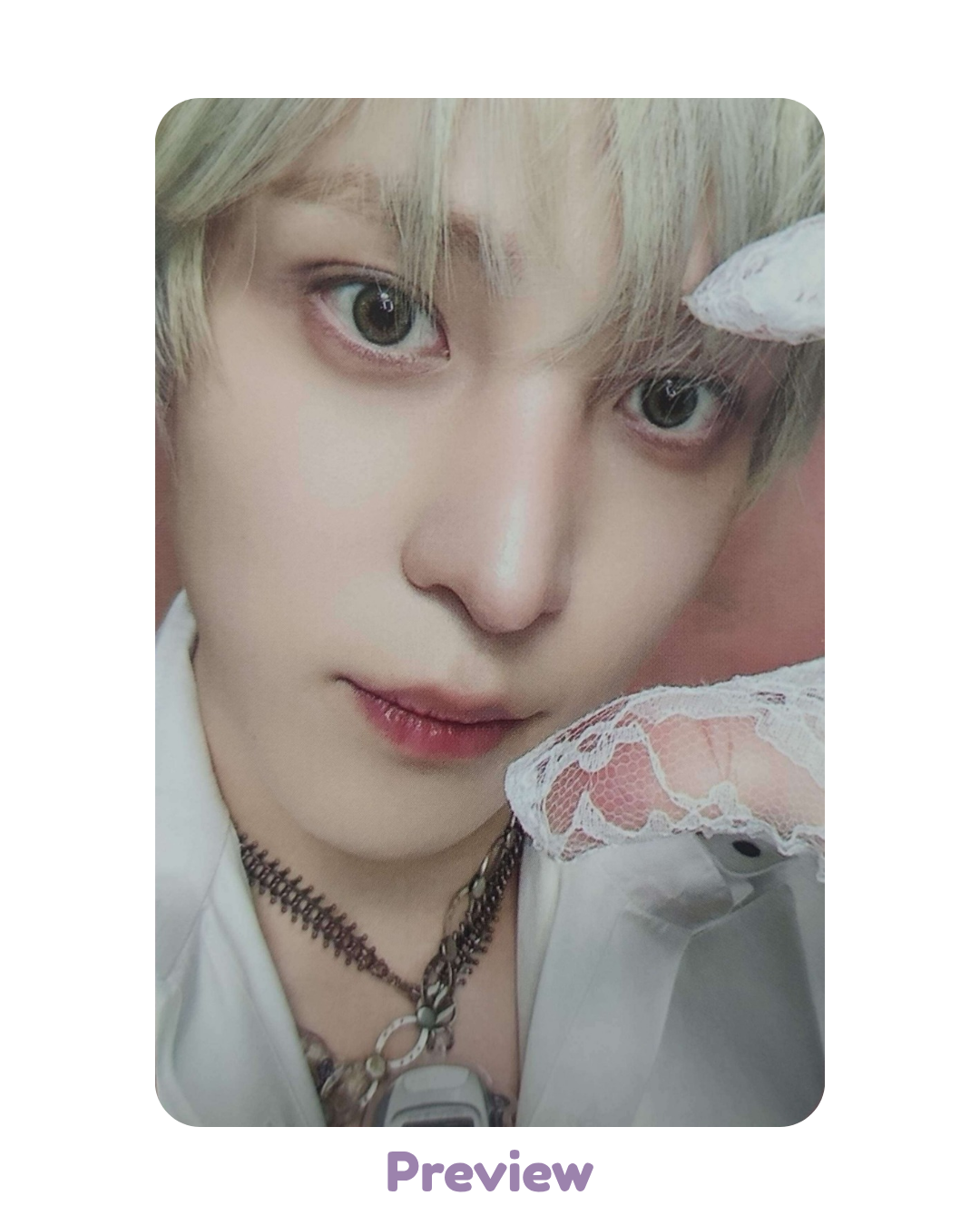 Yunho Muvve 1.0 Half Heart ver. POB Pink LP Golden Hour part 5 ATEEZ