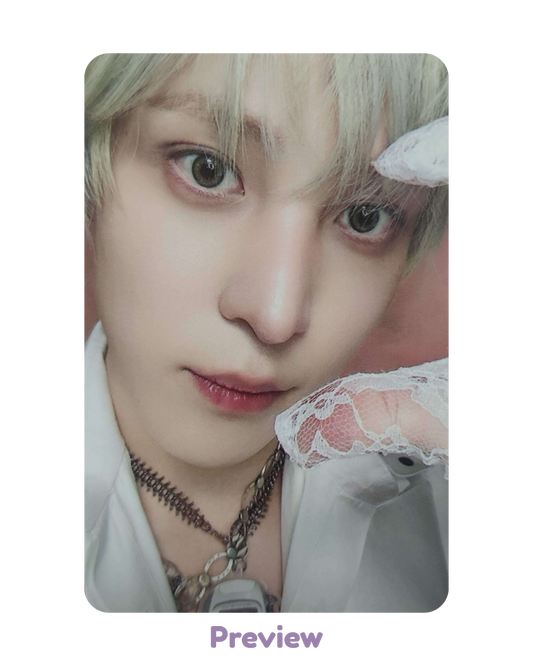 Yunho Muvve 1.0 Half Heart ver. POB Pink LP Golden Hour part 5 ATEEZ