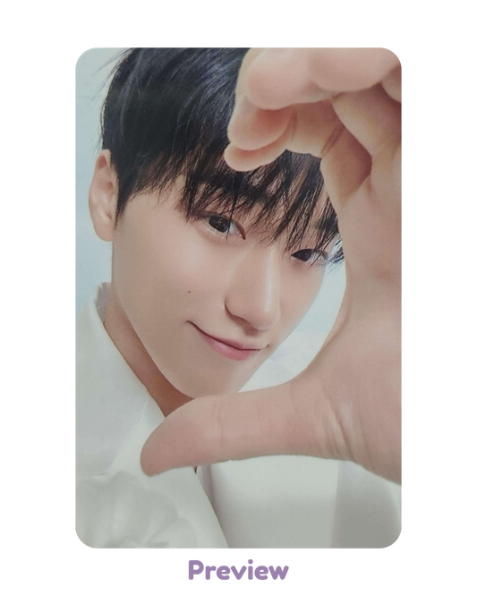 San Muvve 1.0 Half Heart ver. POB Pink LP Golden Hour part 5 ATEEZ