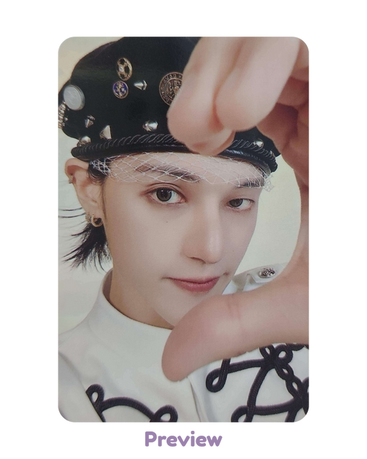 Wooyoung Muvve 1.0 Half Heart ver. POB Pink LP Golden Hour part 5 ATEEZ