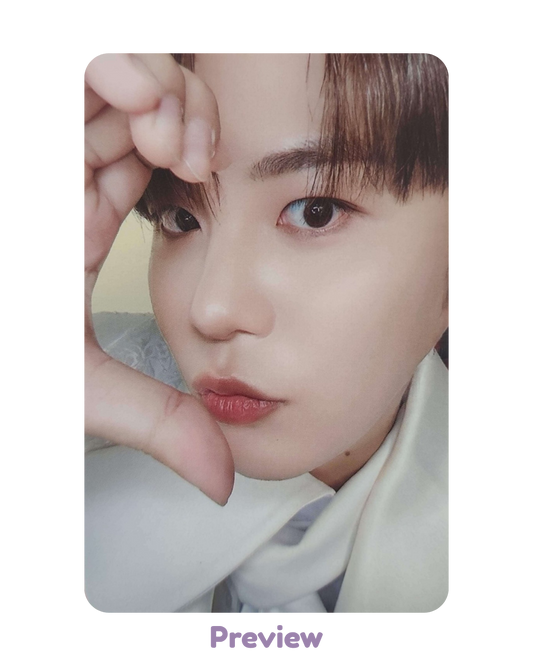 Jongho Muvve 1.0 Half Heart ver. POB Pink LP Golden Hour part 5 ATEEZ