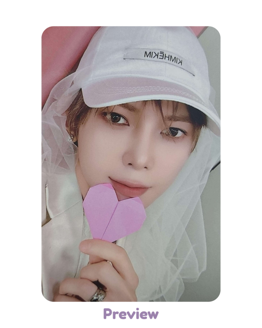 Yeosang KQ 1.0 Heart ver. POB Pink LP Golden Hour part 5 ATEEZ