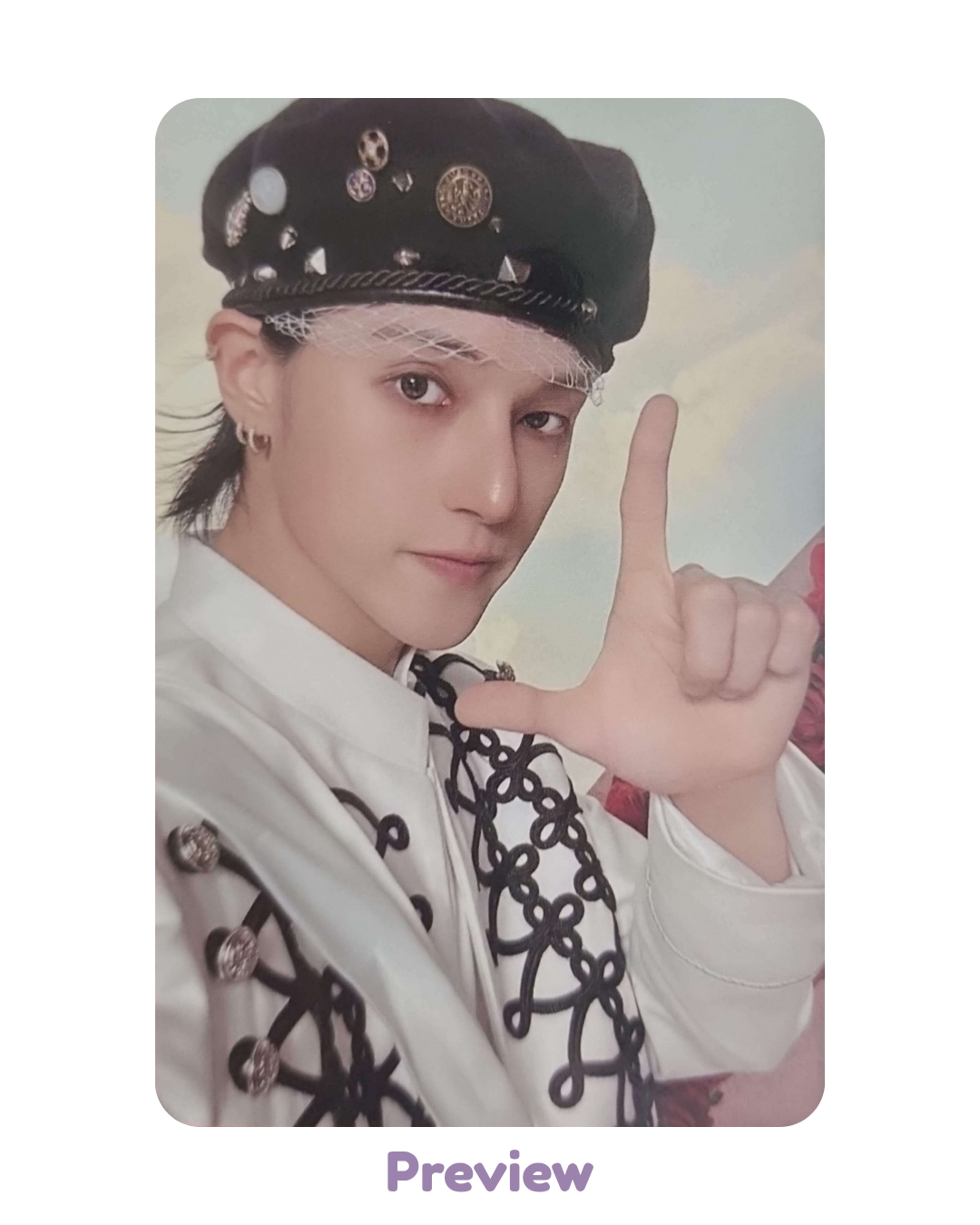 Wooyoung Pink LP album incl. Golden Hour part 5 ATEEZ