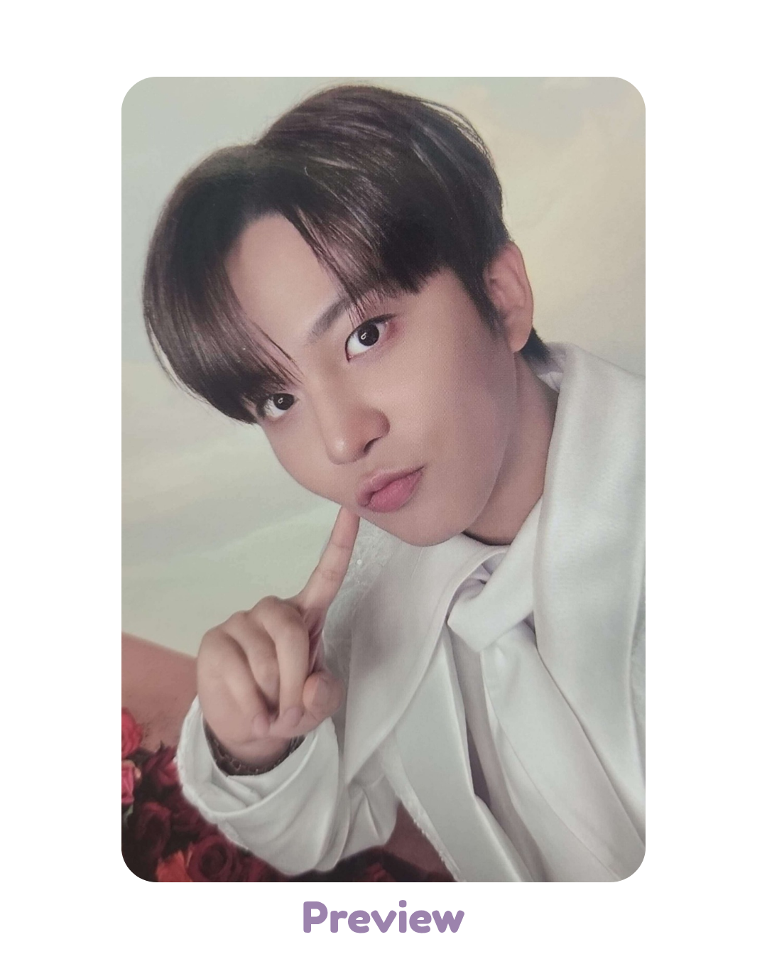Jongho Pink LP album incl. Golden Hour part 5 ATEEZ