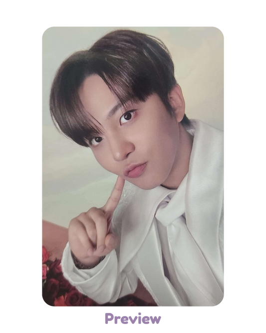 Jongho Pink LP album incl. Golden Hour part 5 ATEEZ