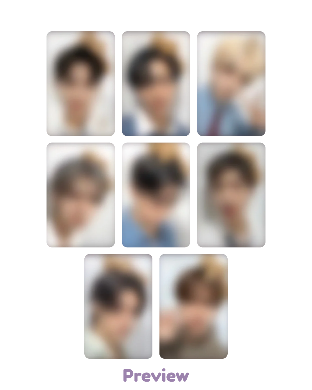 Set/OT8 Kpop2gether X Mapdal Lucky Draw 1.1 Bear on Teez-head ver. Golden Hour part 5 ATEEZ