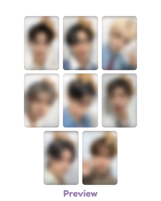 Set/OT8 Kpop2gether X Mapdal Lucky Draw 1.1 Bear on Teez-head ver. Golden Hour part 5 ATEEZ