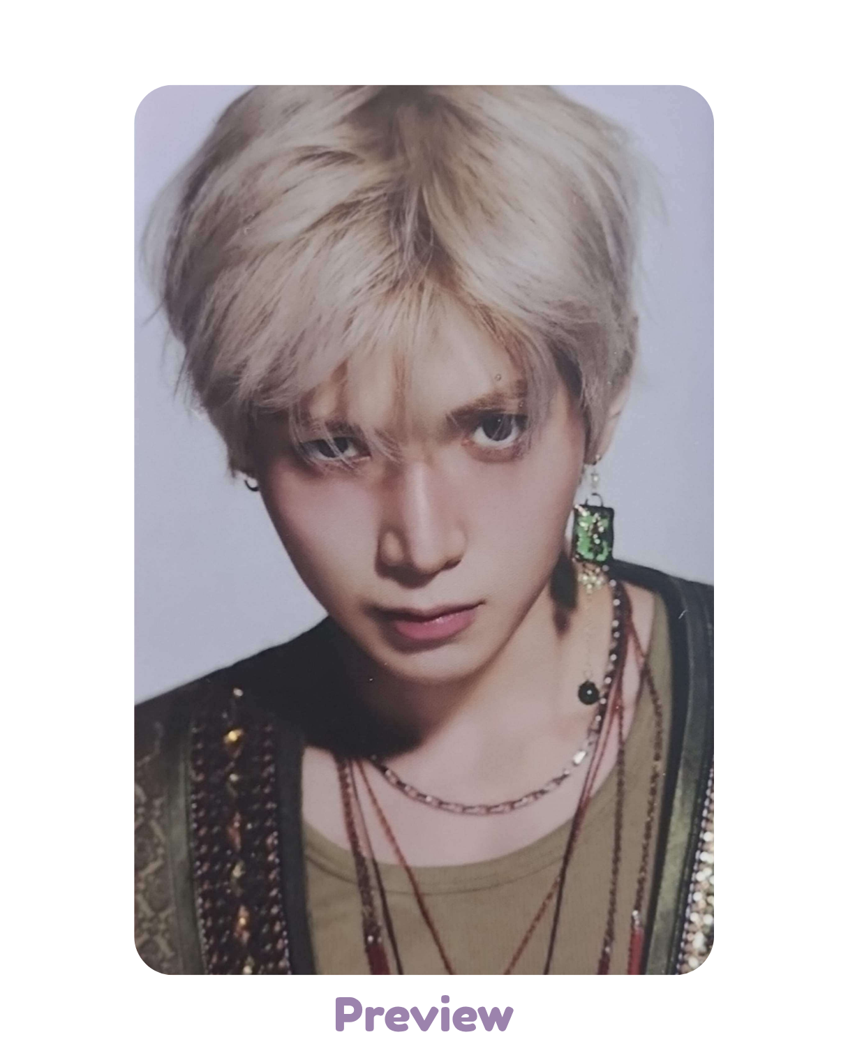 Yeosang Poca incl. A ver. QR Golden Hour part 5 ATEEZ