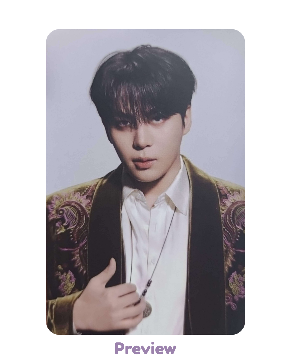 Jongho Poca incl. A ver. QR Golden Hour part 5 ATEEZ