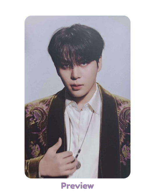 Jongho Poca incl. A ver. QR Golden Hour part 5 ATEEZ