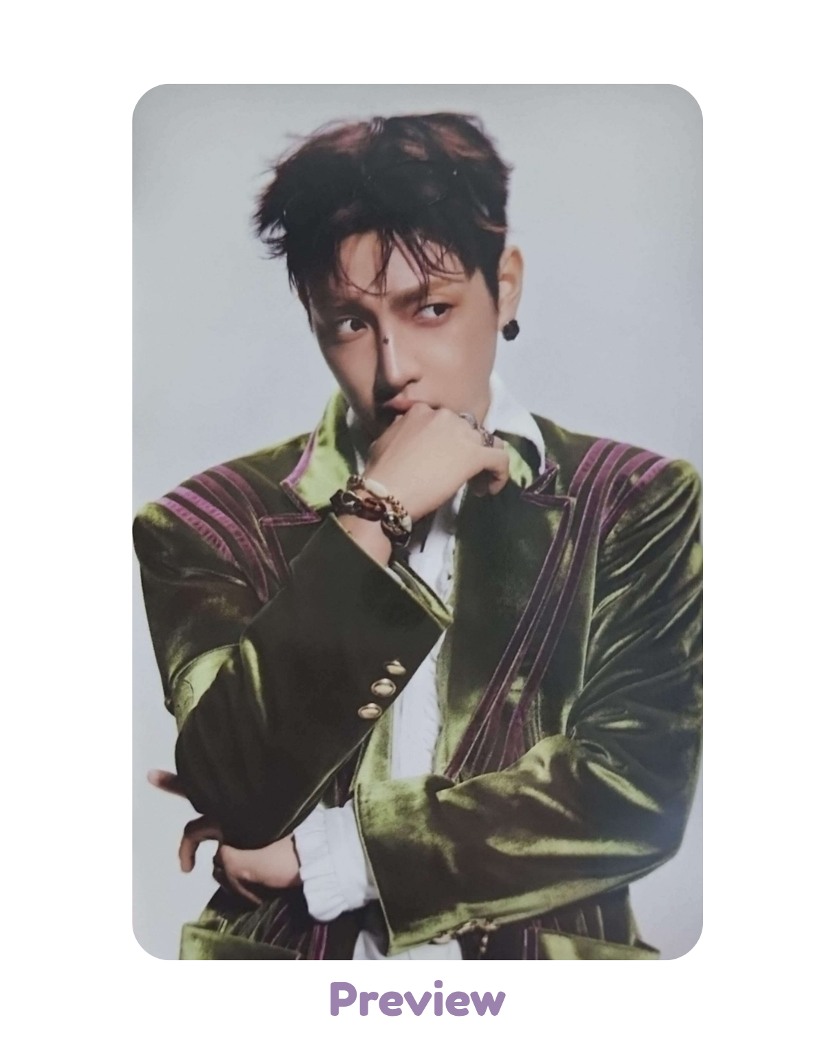 Hongjoong Poca incl. A ver. Image Golden Hour part 5 ATEEZ