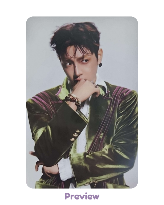 Hongjoong Poca incl. A ver. Image Golden Hour part 5 ATEEZ