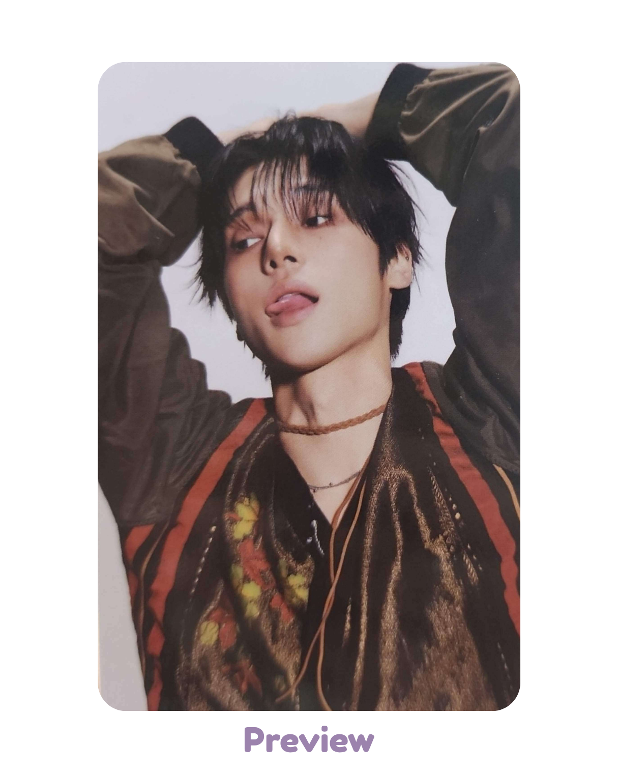 Wooyoung Poca incl. A ver. Image Golden Hour part 5 ATEEZ