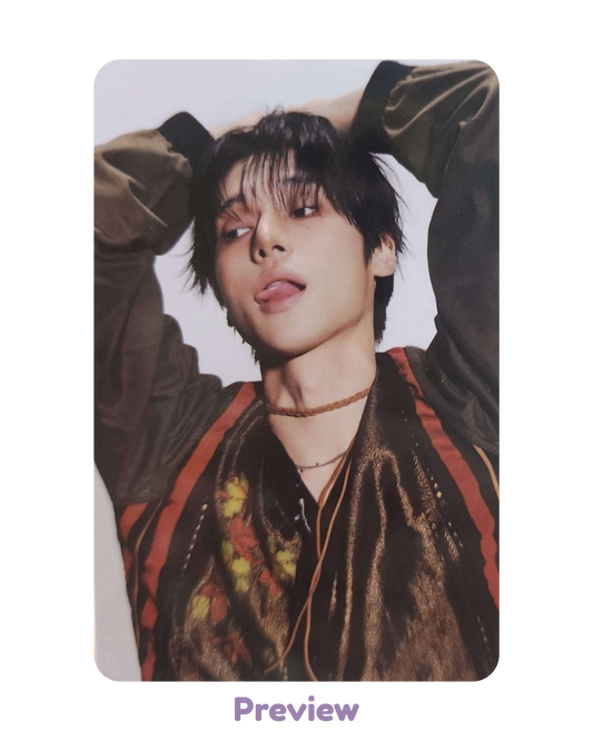 Wooyoung Poca incl. A ver. Image Golden Hour part 5 ATEEZ