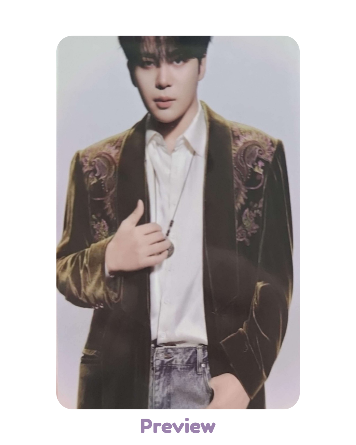 Jongho Poca incl. A ver. Image Golden Hour part 5 ATEEZ