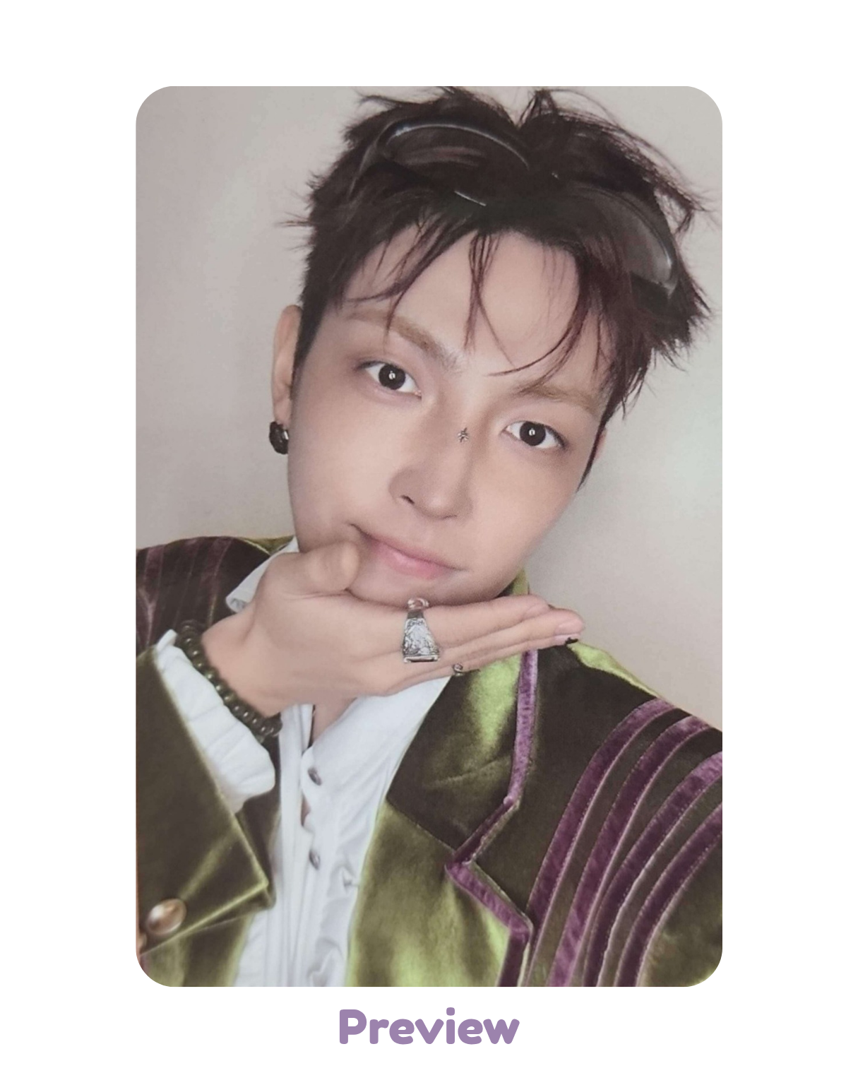 Hongjoong Poca incl. A ver. A Golden Hour part 5 ATEEZ