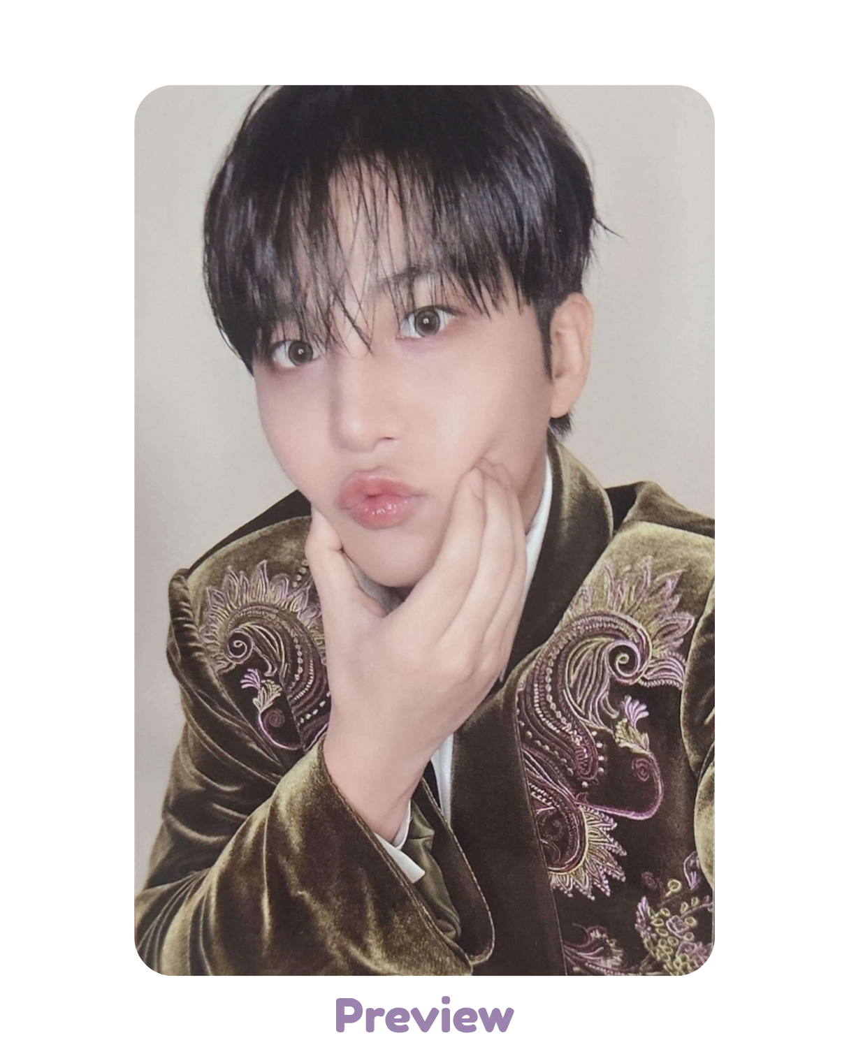 Jongho Poca incl. A ver. A Golden Hour part 5 ATEEZ