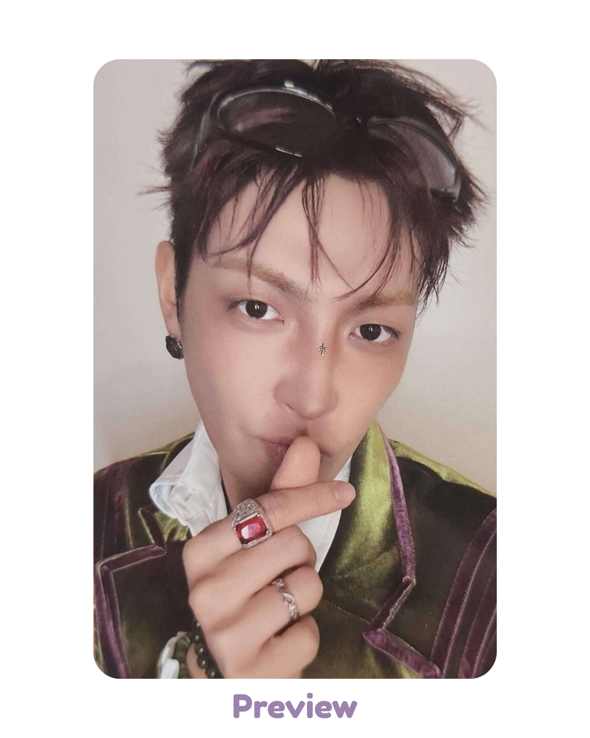Hongjoong Poca incl. A ver. Z Golden Hour part 5 ATEEZ