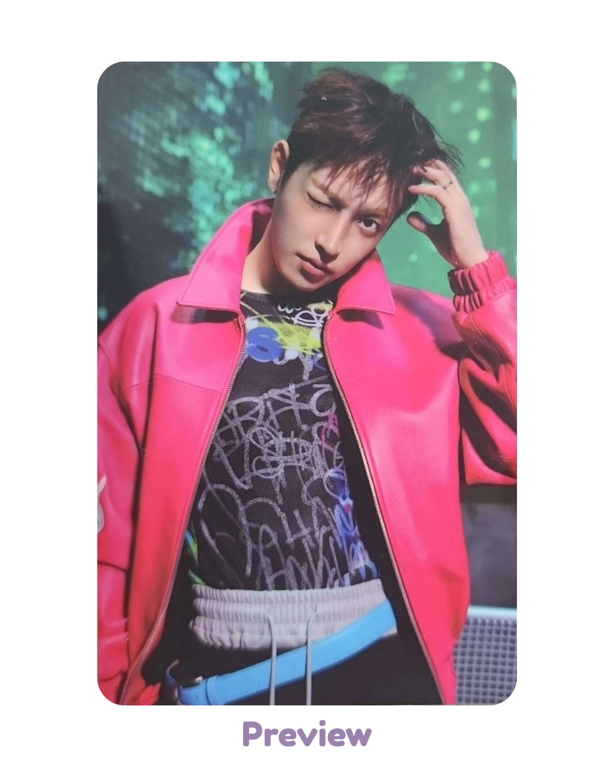 Hongjoong Poca incl. Z ver. QR Golden Hour part 5 ATEEZ